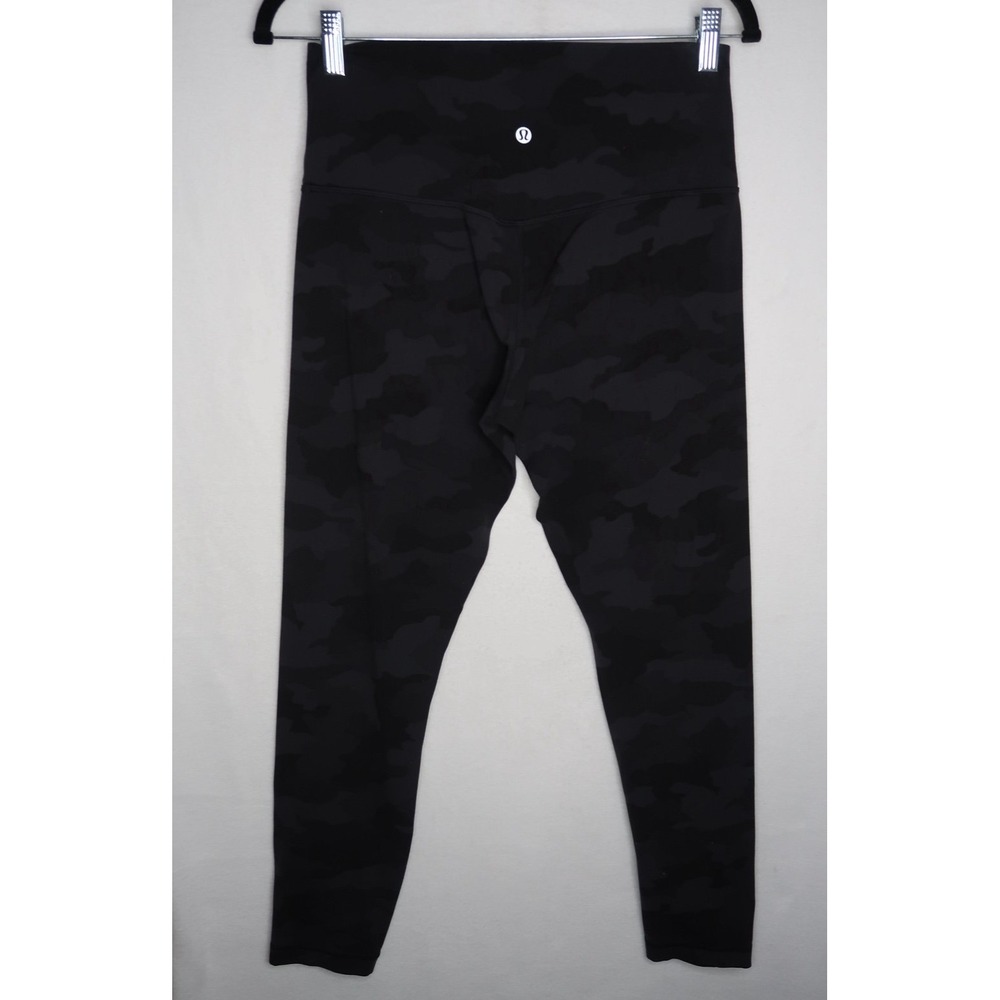 Lululemon Align High Rise Pant 25 Heritage 365 Camo Deep Coal Multi Size 10 - Picture 7 of 9